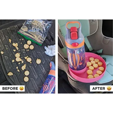 My Travel Tray Round - Convenient Snack Holder for Kids