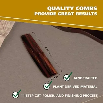 Wahl Pocket Comb for Men - Handcrafted Grooming Tool
