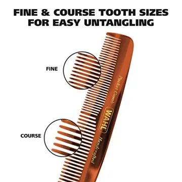 Wahl Pocket Comb for Men - Handcrafted Grooming Tool