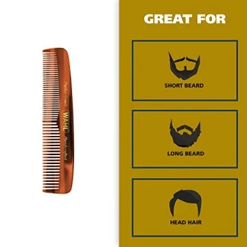 Wahl Pocket Comb for Men - Handcrafted Grooming Tool