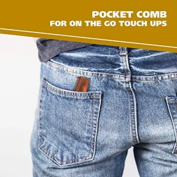 Wahl Pocket Comb for Men - Handcrafted Grooming Tool