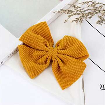 Baby Bow Hair Clips - Adorable Barrettes for Girls