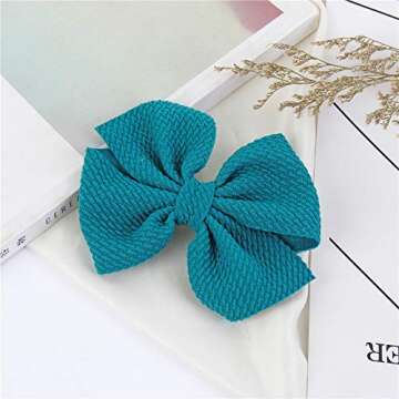 Baby Bow Hair Clips - Adorable Barrettes for Girls