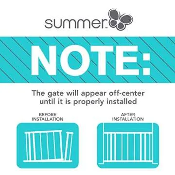 Summer Extra Wide Decor Safety Baby Gate for All Spaces