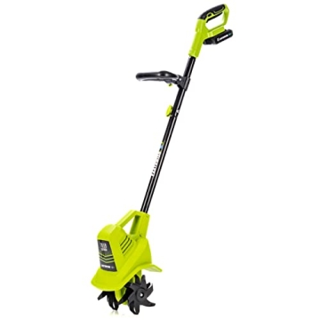 Earthwise Power Tools Cordless Electric Garden Tiller - Compact & Efficient