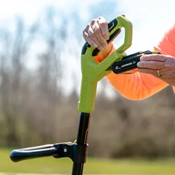 Earthwise 20V Cordless Electric Garden Tiller - Compact & Powerful