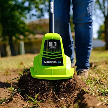 Earthwise 20V Cordless Electric Garden Tiller - Compact & Powerful
