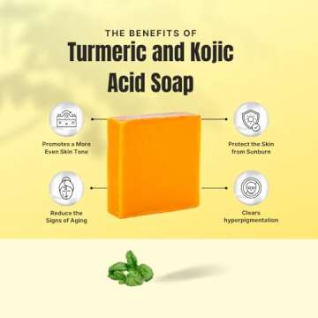 Turmeric Skin Cleansing Soap - Radiant Natural Cleanser