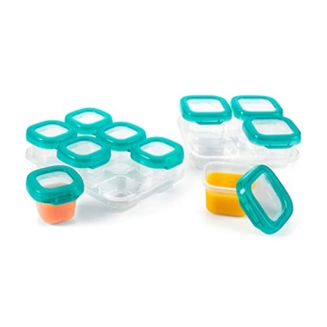 OXO Tot 12-Piece Baby Blocks Set in Teal for Parents
