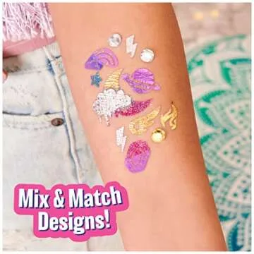 Shimmer Me Body Art Kit - Fun Temporary Tattoos for Kids