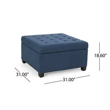 Christopher Knight Home Hedda Tufted Storage Ottoman