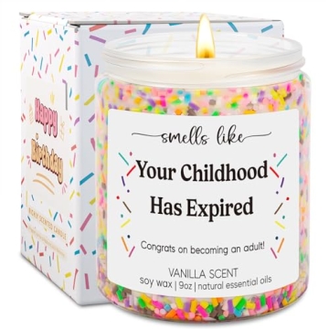 GSPY 18th Birthday Candles - Celebrate Turning 18 with Humor!