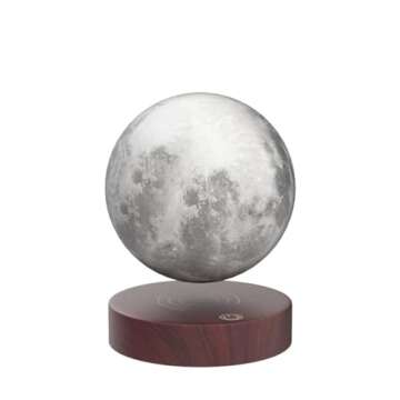 VGAzer Levitating Moon Lamp: 16 Color Night Light