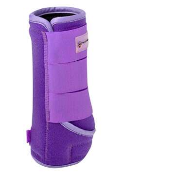 Waldhausen Safety Boot Purple Medium Pair