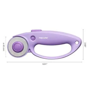 Fiskars Loop Rotary Cutter for Fabric and Vinyl Cutting