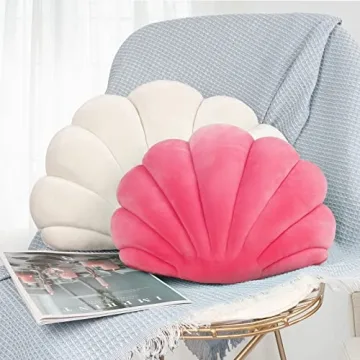 Charming Seashell Pillow for Home Decor