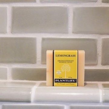Plantlife Lemongrass Bar Soap - Handcrafted Luxury