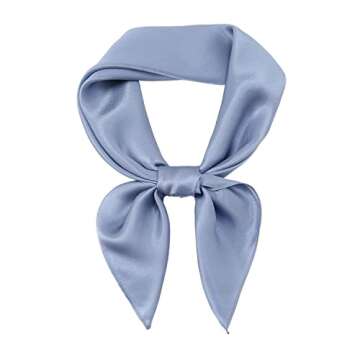 RIIQIICHY Head Scarf for Women Hair Scarf Silk Scarf for Hair Wrapping at Night 27.5 × 27.5 inches