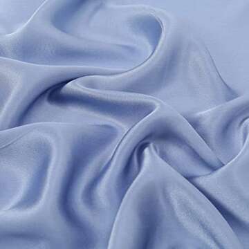 RIIQIICHY Head Scarf for Women Hair Scarf Silk Scarf for Hair Wrapping at Night 27.5 × 27.5 inches