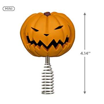 Hallmark Pumpkin King Miniature Tree Topper for Christmas