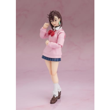 Momo Action Figure from Dandadan S.H.Figuarts 6 Inch