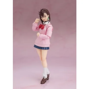 Momo Action Figure from Dandadan S.H.Figuarts 6 Inch