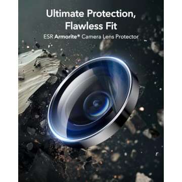 ESR for Samsung Galaxy S25 Ultra Camera Lens Protector, Individual Lens Protectors, Ultra-Thin Tempe...