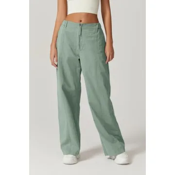 Stylish QINSEN Cargo Pants for Women - Comfortable Fit