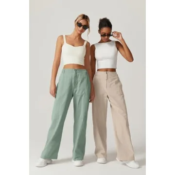 Stylish QINSEN Cargo Pants for Women - Comfortable Fit
