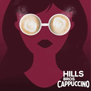 Hills Bros. Instant Cappuccino Mix, Limited Edition Holiday Variety Pack (6 oz, Pack of 3) – Convenient & Versatile, Instant Hot or Iced Coffee, Frothy & Rich Flavor - Just Add Water