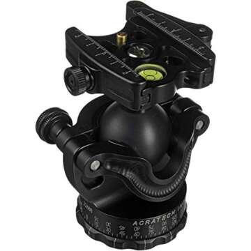 Acratech GP Ballhead with Quick Release Lever GP-L, Supports 25 lbs.