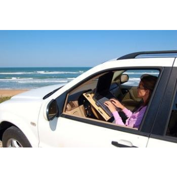 Wheeldesk Executive Car Table Mobile Office Steering Wheel Desk