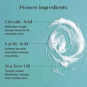 Medix 5.5 Exfoliating AHA Glycolic Acid Face & Body Scrub Cleanser + Collagen Moisturizing Body Cream Lotion Skin Care 2PC Set | Alpha Hydroxy Acid & Lactic Acid Foaming Body Wash & Face Wash, 2-PC