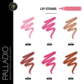 Palladio Lip Stain Hydrating Waterproof Formula Longlasting