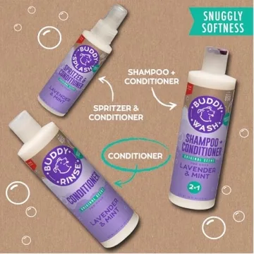 Buddy Rinse Conditioner for Dogs - Lavender & Mint Scent