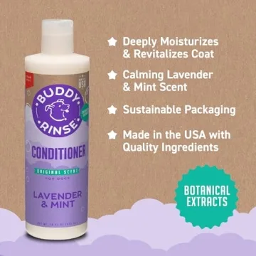 Buddy Rinse Conditioner for Dogs - Lavender & Mint Scent