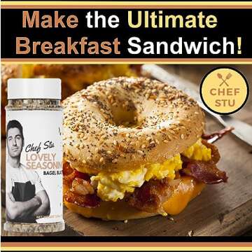 Bagel Blast Seasoning 2-Pack from Chef Stuart O'Keeffe