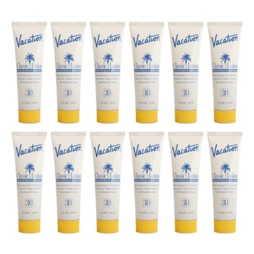 Vacation Mini Classic Lotion SPF 30, Water Resistant, Broad Spectrum Bulk Sunscreen, Travel Size, Ba...