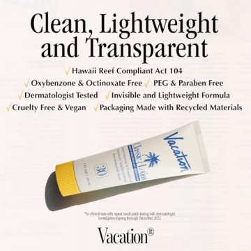 Vacation SPF 30 Mini Lotion Pack for Travel and Events