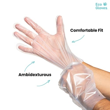 Eco-Friendly Compostable Gloves for Food Prep and Cleaning