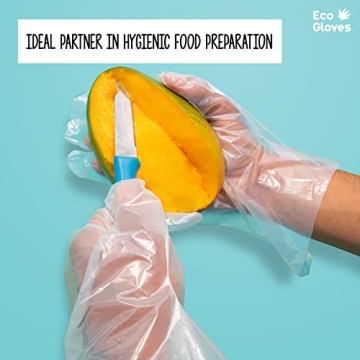 Eco-Friendly Compostable Gloves for Food Prep and Cleaning
