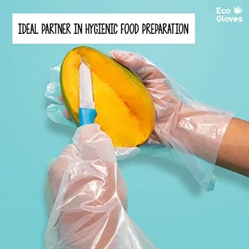 Eco-Friendly Compostable Gloves for Food Prep and Cleaning