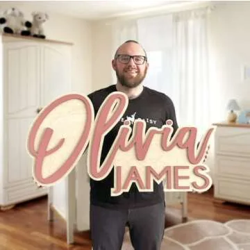 Large Name Sign for Nursery Boys Nursery Sign Custom Name Sign Layered Sign Wooden Name Sign Kids Room Decor Girls Nursery Decor