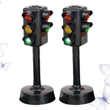 NUOBESTY Kids Traffic Light Toy - Educational Playset