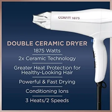Conair Double Ceramic Hair Dryer with Ionic Conditioning