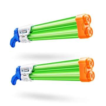 X-Shot Large Dual Stream Blaster 2 Pack - Water Fun