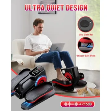 HJDFGSS Under Desk Elliptical Machine