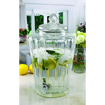 Elegant 2.3-Gallon Beverage Dispenser for Parties
