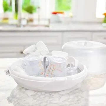 Munchkin® Steam™ Microwave Bottle Sterilizer, White