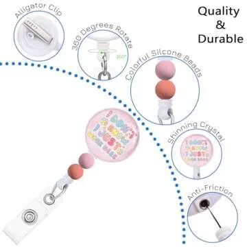 Gctriki Fun Retractable Badge Reel for All Occasions